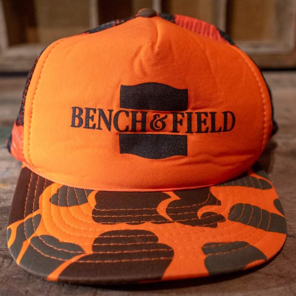 Vintage Camo Hat, Hunting & Show Dog, Retriever, Upland - Bench & Field